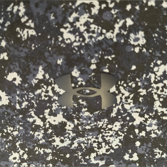 Under Armour UA Playoff Printed Stretch LS 1/4Zip UPF50 Active Top Golf Pullover - Picture 11 of 13